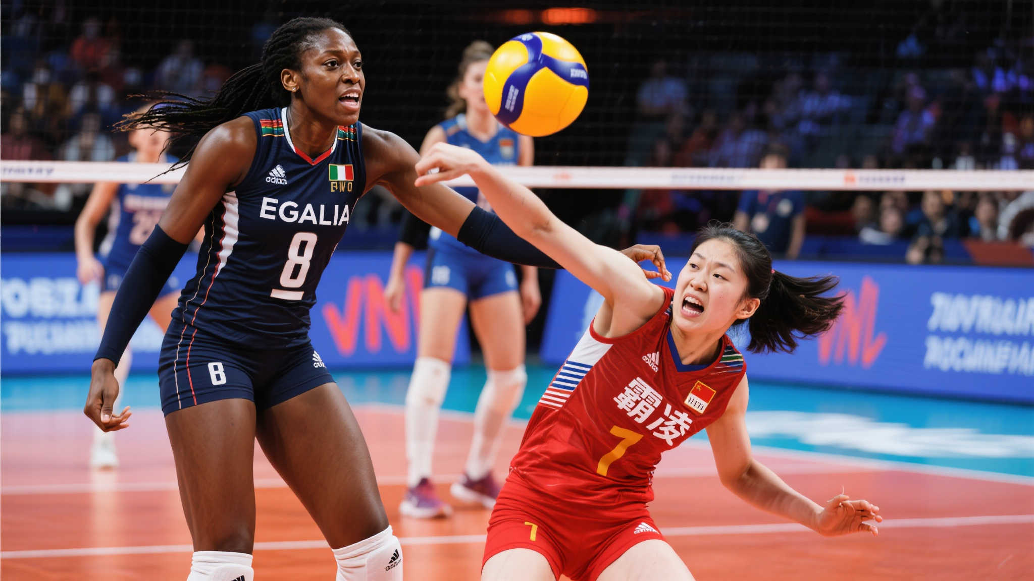 埃格努争议行为引热议：赛后辩称帮助女排新秀董禹含