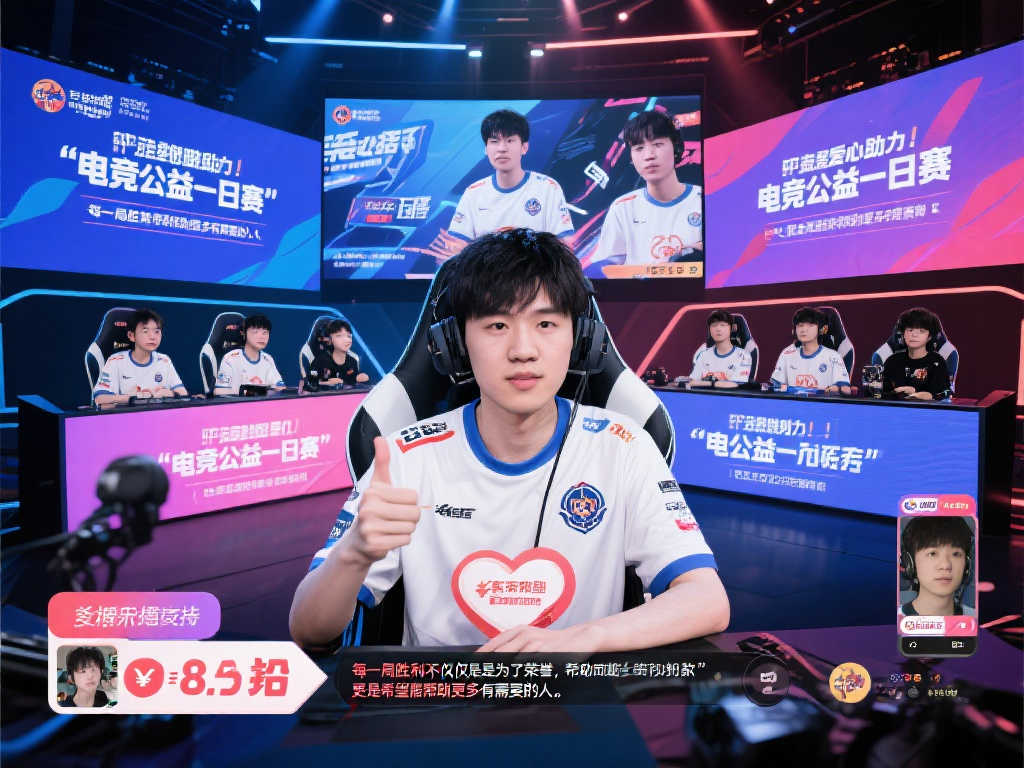 电竞“公益一日赛”筹集百万善款