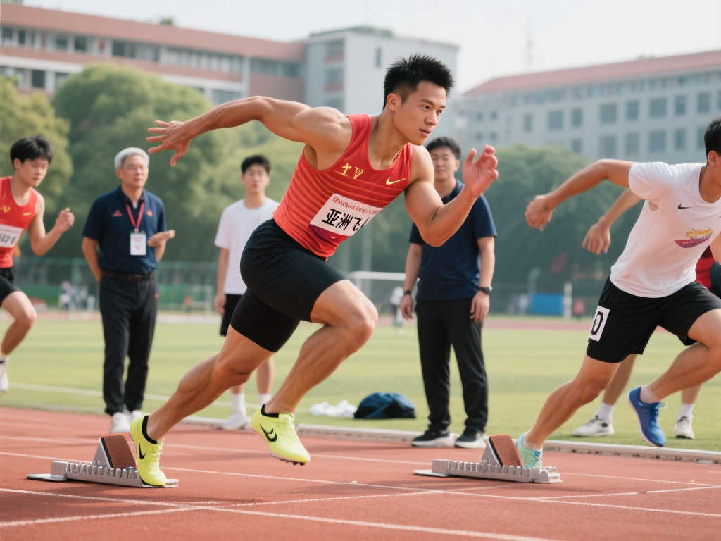 校园新风！苏炳添化身苏老师指导大学生短跑技巧